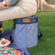 Load image into Gallery viewer, Lazy Dayz Insulated Cooler Stool - Makena
