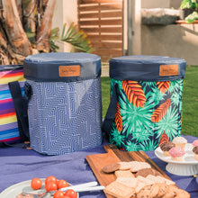 Load image into Gallery viewer, Lazy Dayz Insulated Cooler Stool - Makena
