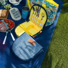 Load image into Gallery viewer, Lazy Dayz Picnic Cutlery Wallet Set - Makena
