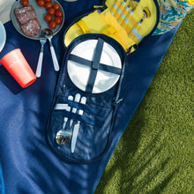 Load image into Gallery viewer, Lazy Dayz Picnic Cutlery Wallet Set - Makena
