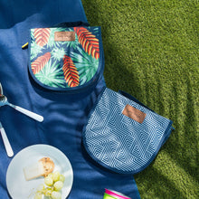 Load image into Gallery viewer, Lazy Dayz Picnic Cutlery Wallet Set - Mossman
