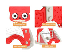 Load image into Gallery viewer, Keezi Kids Basketball Hoop Stand Set Red
