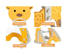 Load image into Gallery viewer, Keezi Kids Basketball Hoop Stand Set Yellow
