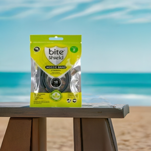 Bite Shield Insect Repellent Wrist Bands 2PK