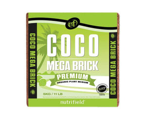 Coco Mega Brick Med Husk Nutrifield 5Kg
