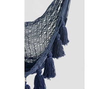 Load image into Gallery viewer, Deluxe Extra Large Hammock Swing Chair Dark Blue
