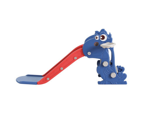 Kids Outdoor Dragon Slide Set 90cm Blue