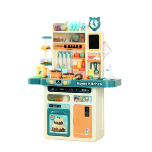 Kids Pretend Play Kitchen & Cooking Set Keezi Kids
