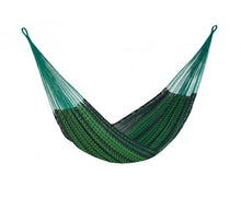 Load image into Gallery viewer, Mayan Legacy Queen Size Outdoor Mexican Hammock Garden Green
