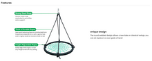 Load image into Gallery viewer, Kids Spidey Web Swing 100cm Lifespan
