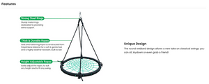 Kids Spidey Web Swing 100cm Lifespan