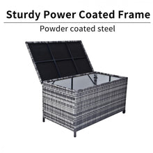 Load image into Gallery viewer, Gardeon Outdoor Storage Box PE Wicker 320L
